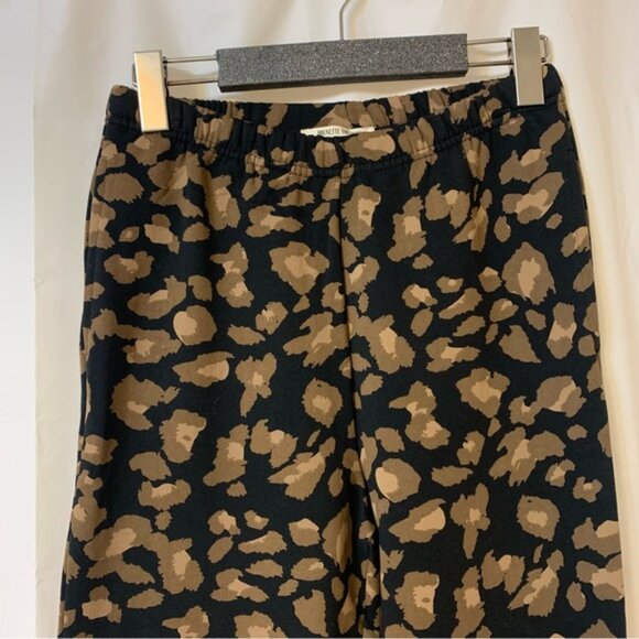 Brunette The Label Best Friend High Rise Jogger Black Leopard XS/S NWT - Picture 2 of 10